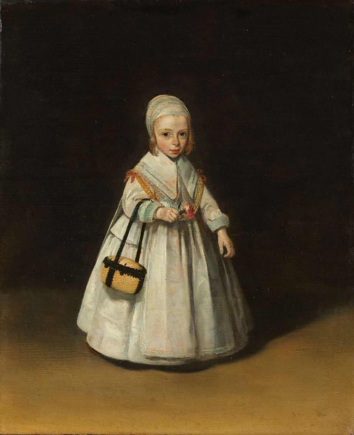 Portrait of Helena van der Schalcke (left), Gerard ter Borch (II), c. 1648