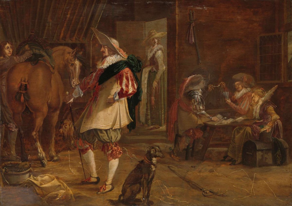 A Guard House, F. Jansen, c. 1635 - c. 1640