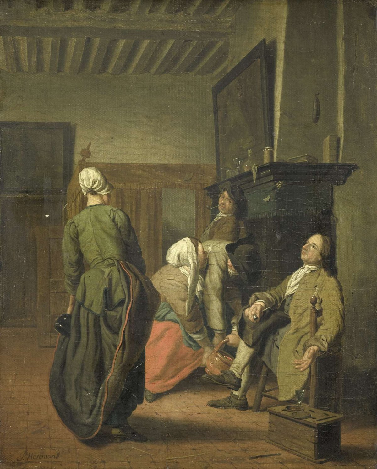 Merry Company, Jan Josef Horemans (II), 1740 - 1760