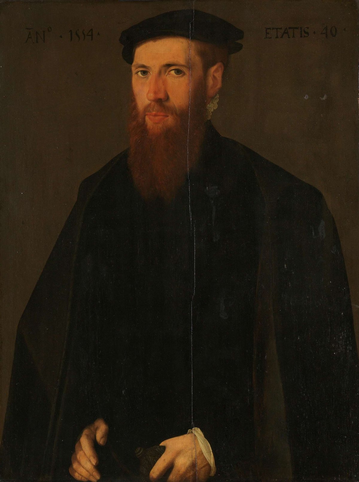 Portrait of Willem van Lokhorst (1514-64), Jan van Scorel, 1554