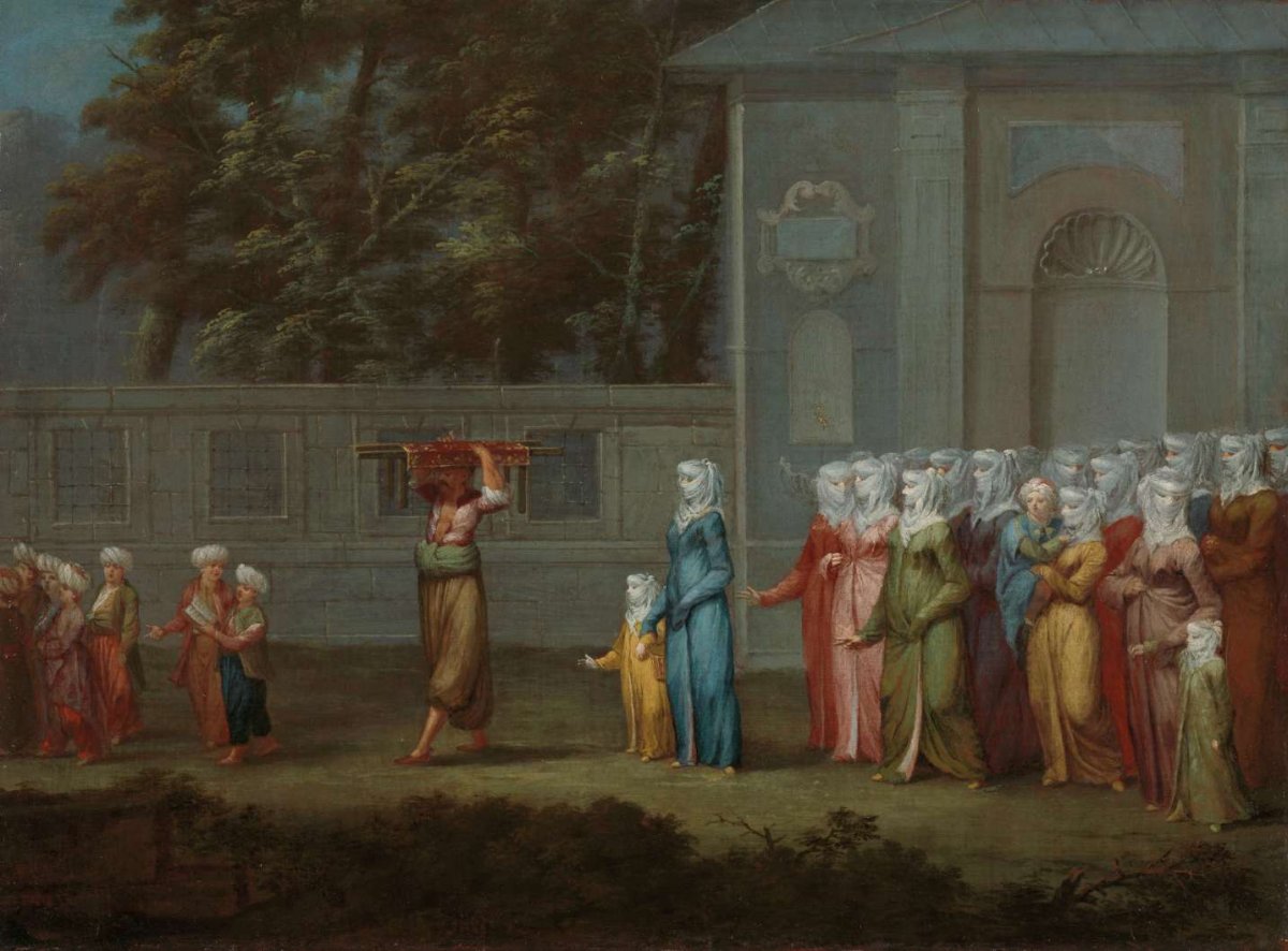 The First Day of School, Jean Baptiste Vanmour, c. 1720 - c. 1737