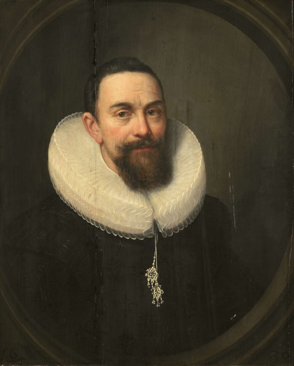 Portrait of Sir Pieter Courten (1581-1630), Salomon Mesdach, 1630