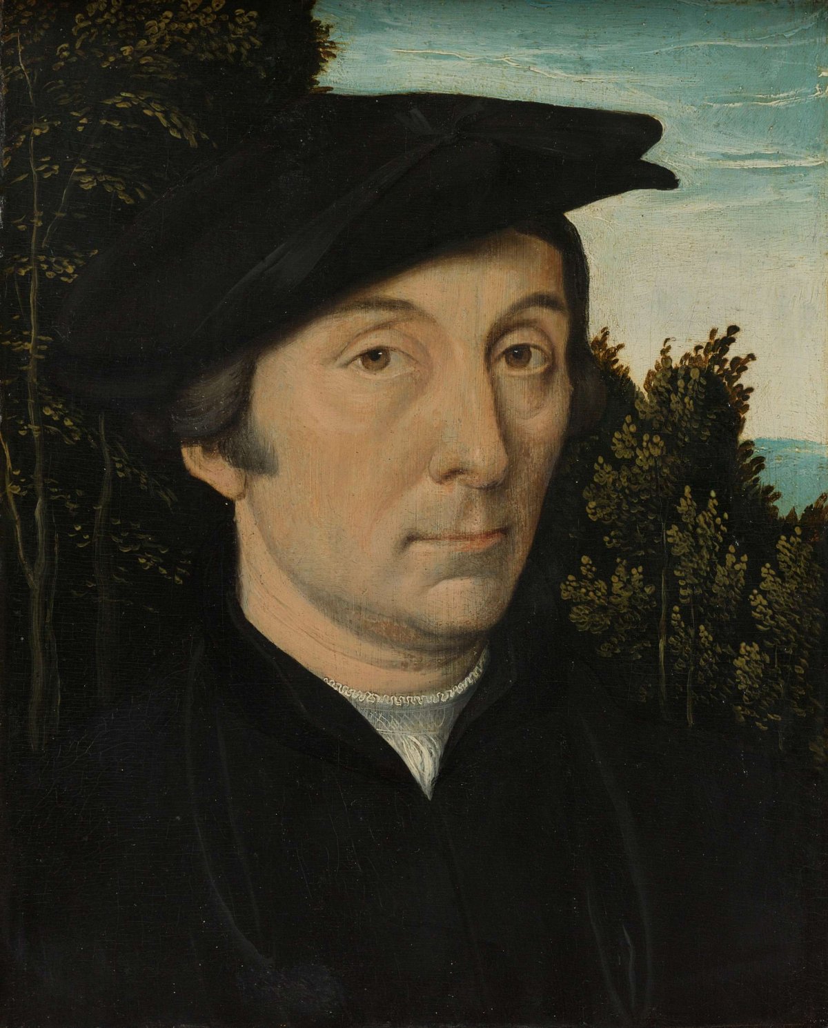 Portrait of a man, anonymous, c. 1540 - c. 1550