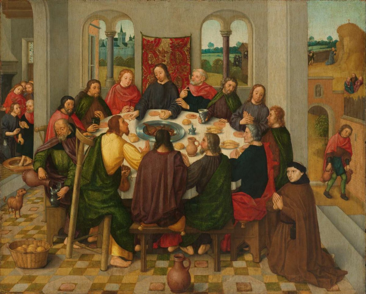 Last Supper, Master of the Amsterdam Death of the Virgin, c. 1485 - c. 1500