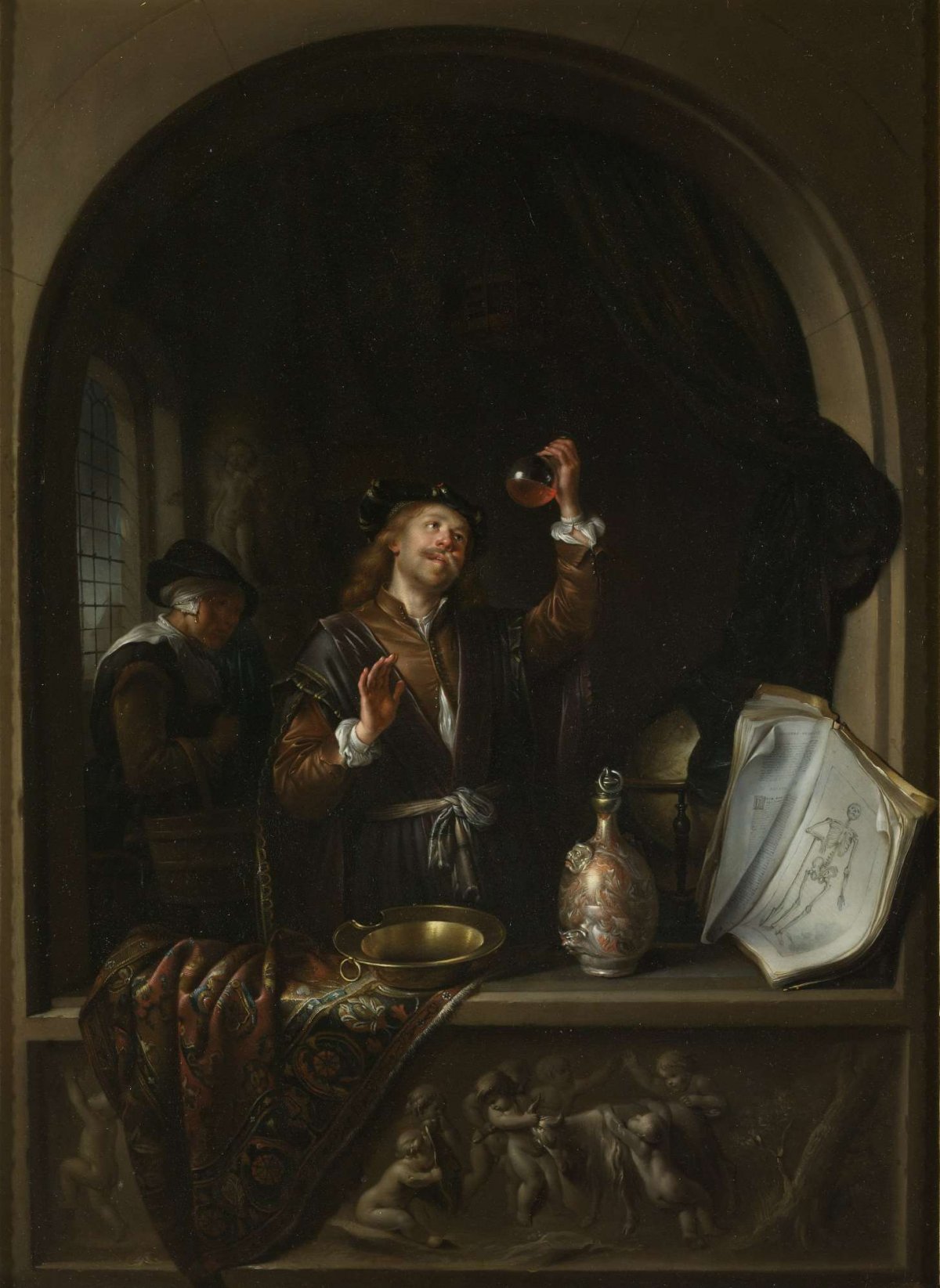The Doctor, Gerard Dou, 1650 - 1669