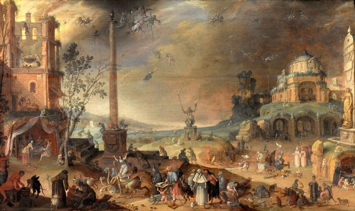 Witches' Sabbath, Claes Jacobsz van der Heck, 1636