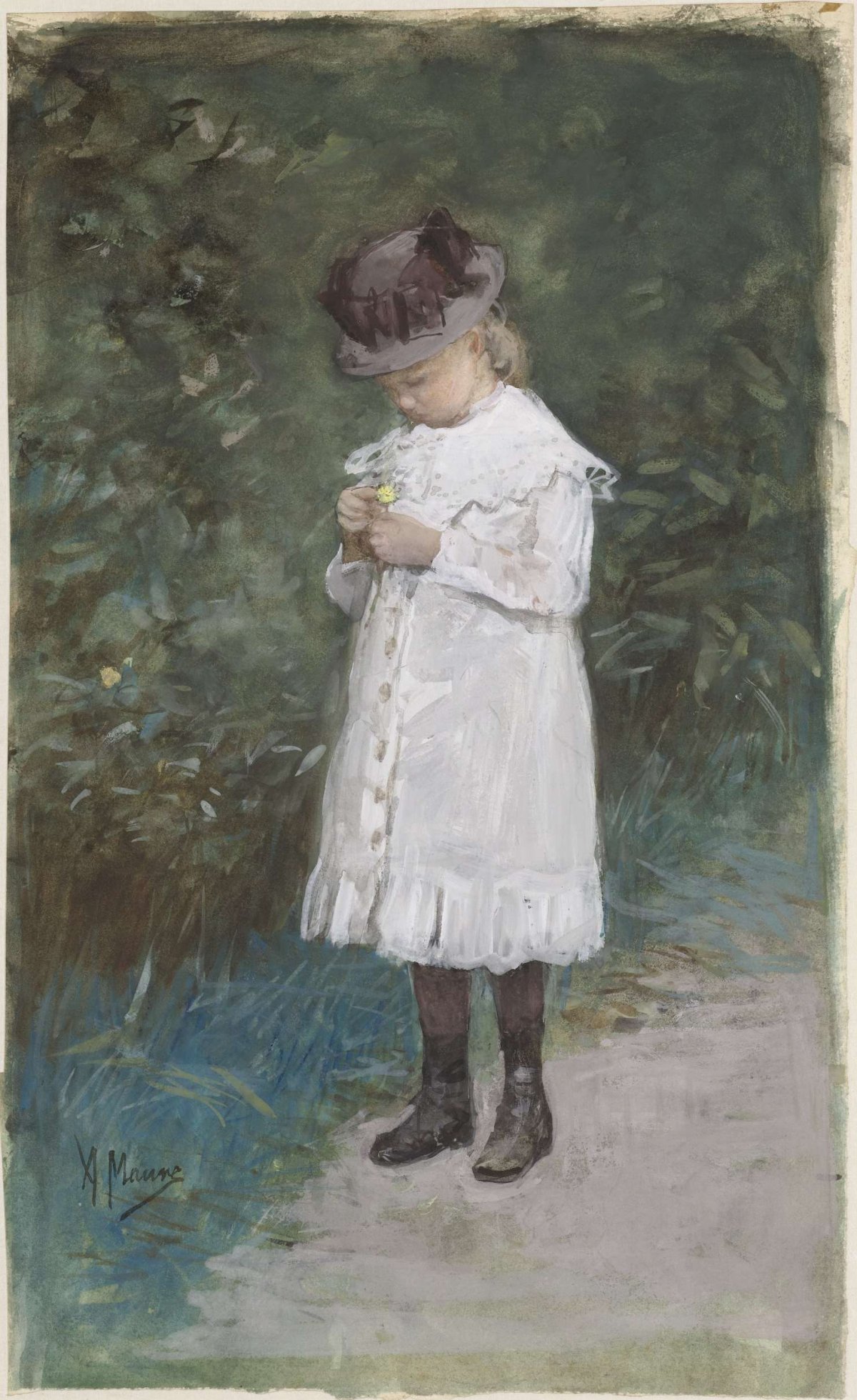 Elisabeth Mauve (b. 1875), Daughter of the Artist, Anton Mauve, 1875 - 1888