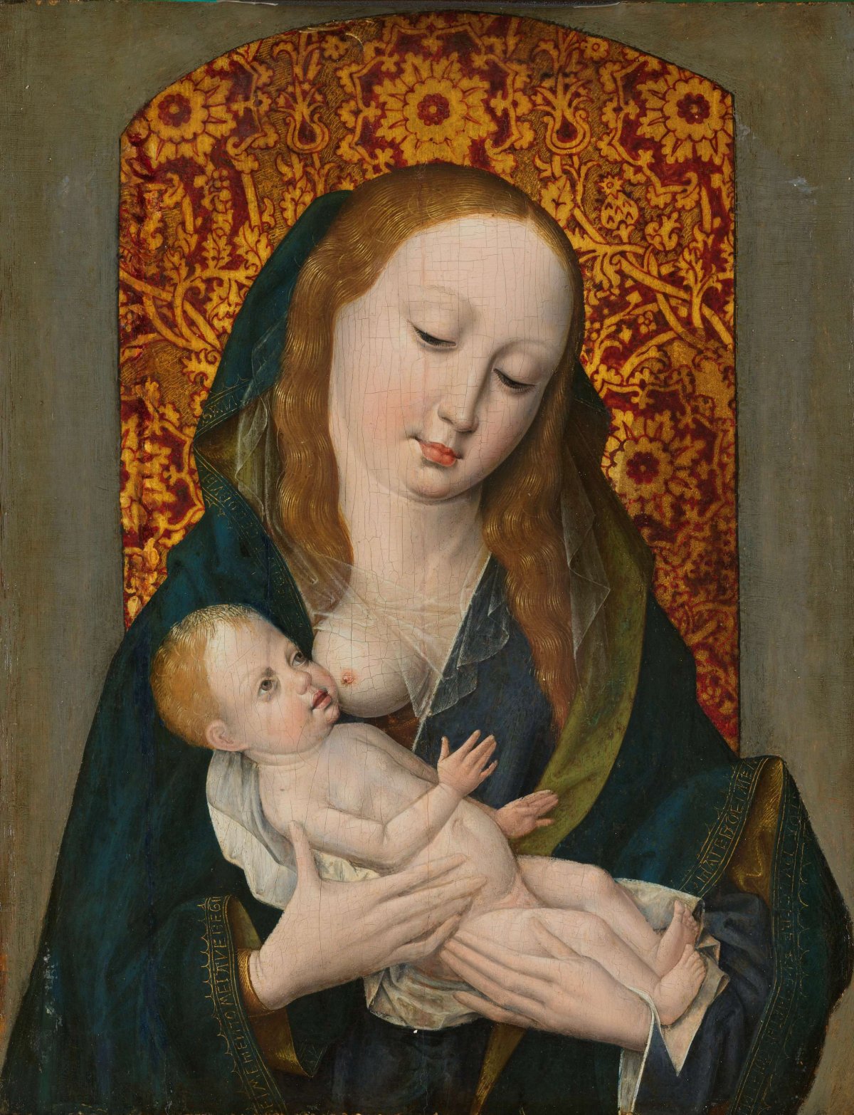Virgin and Child (Madonna Lactans), anonymous, c. 1500