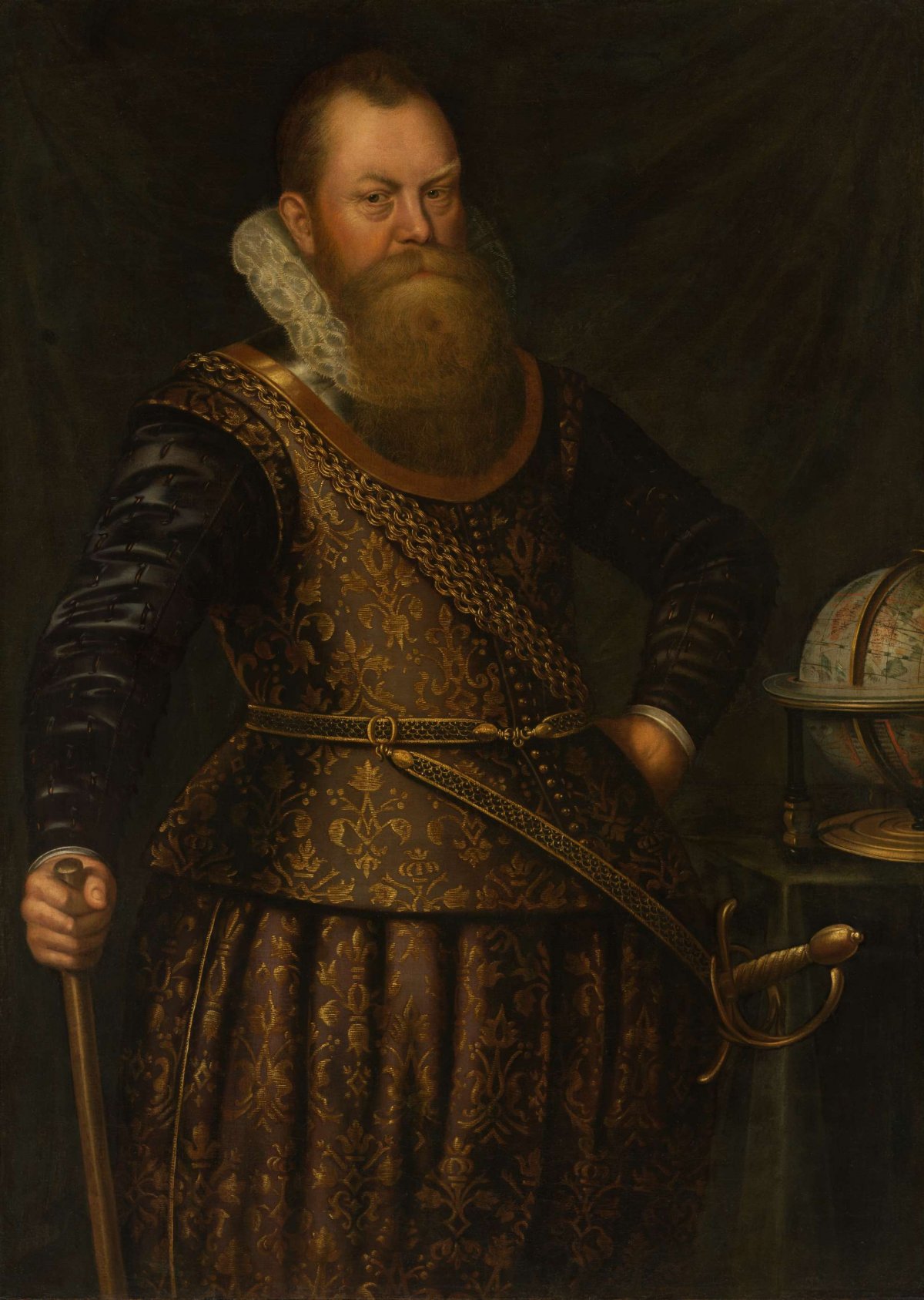 Portrait of Frederik Houtman (1571-1627), anonymous, c. 1610 - c. 1620