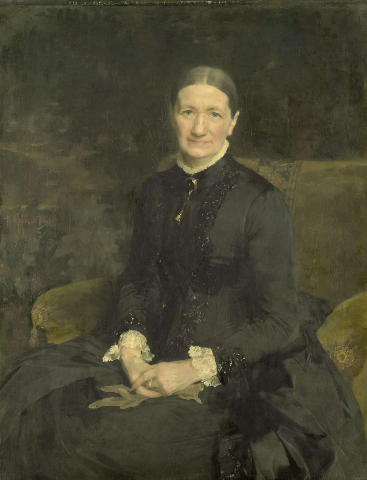 Mrs A.J. Zubli-Maschhaupt, Pieter de Josselin de Jong, 1887