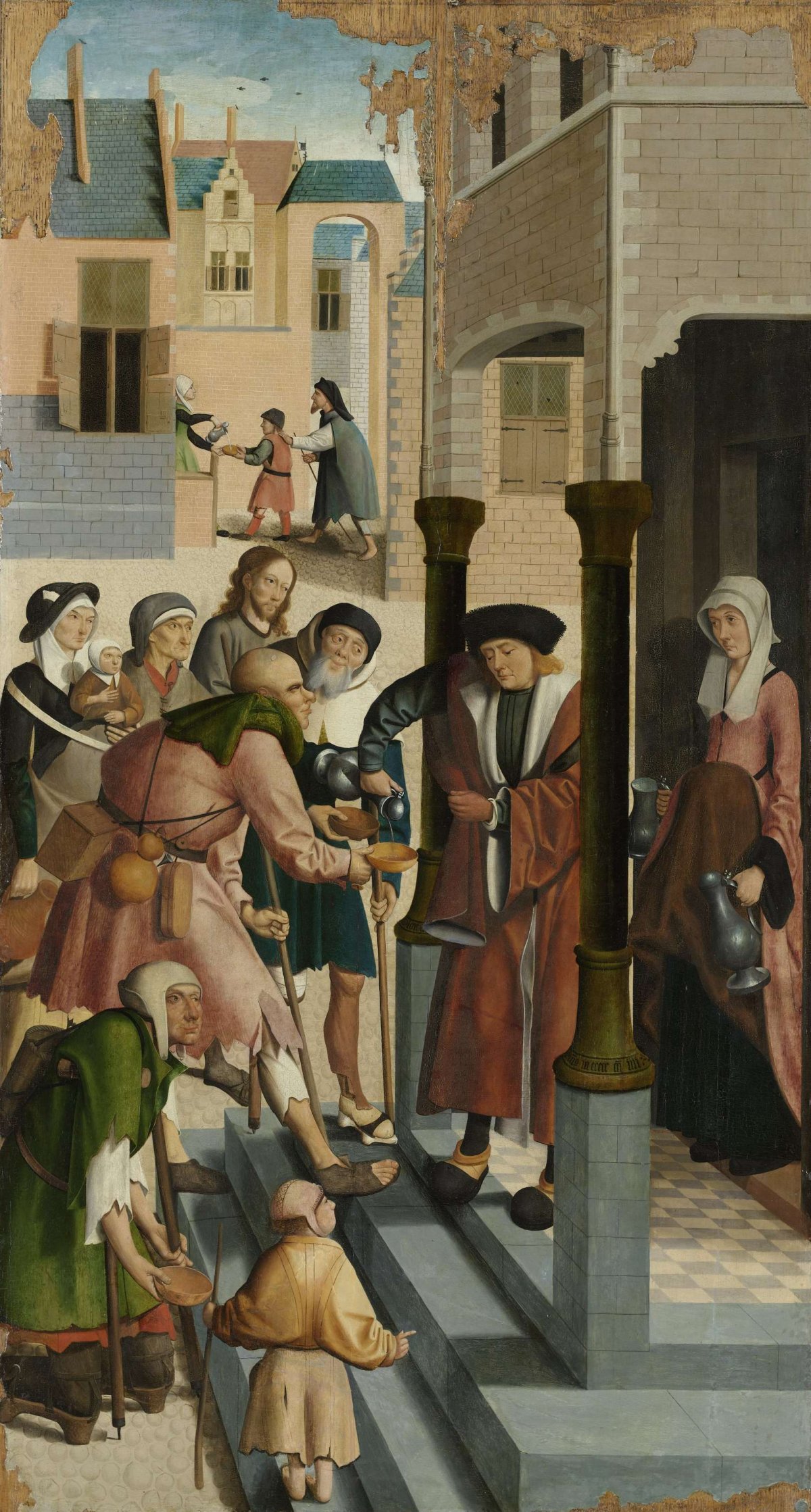 The Seven Works of Mercy, Master of Alkmaar, 1504