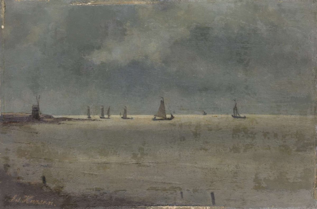The Zuider Zee, Eduard Karsen, 1885 - 1900
