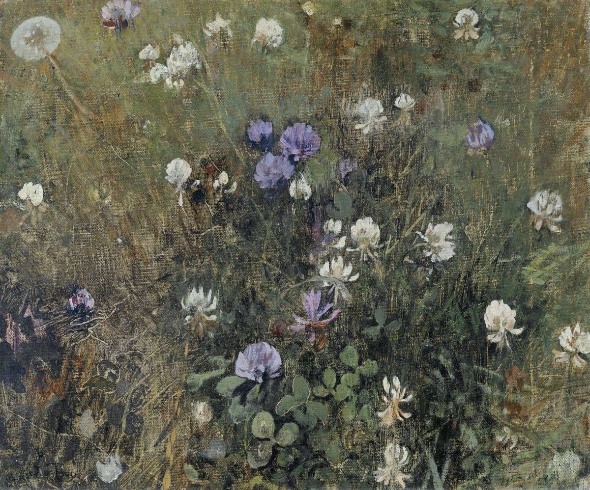 Blooming Clover, Jac van Looij, c. 1897