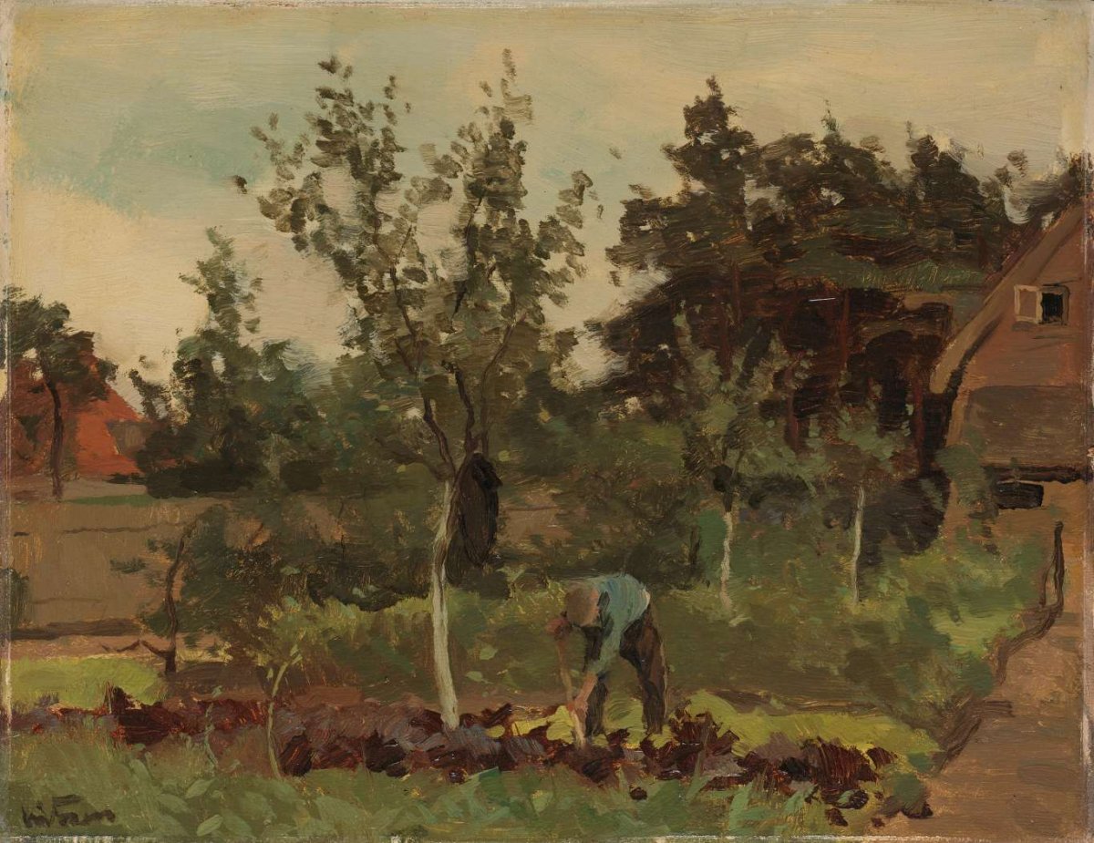 Moestuin, Willem Witsen, 1885 - 1922