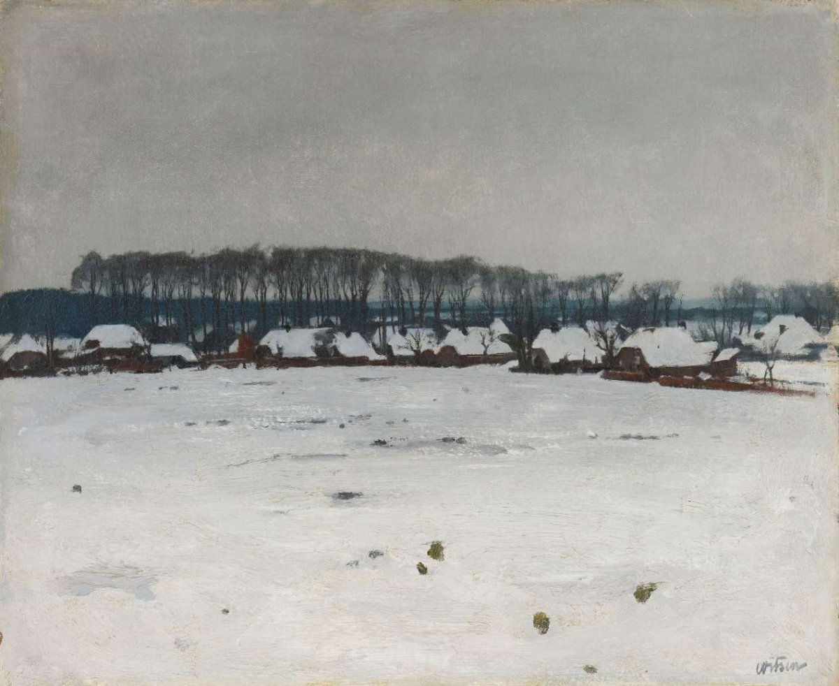 Winter Landscape, Willem Witsen, c. 1885 - c. 1922