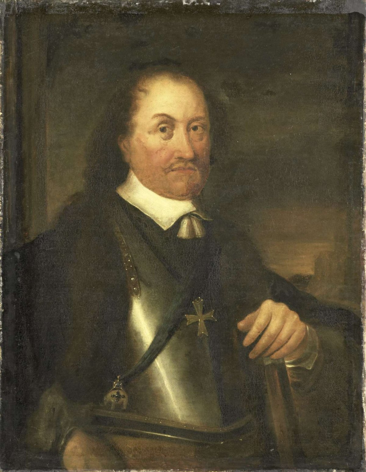 Portrait of Johan Maurits, Count of Nassau-Siegen, Governor of Brazil, anonymous, c. 1660