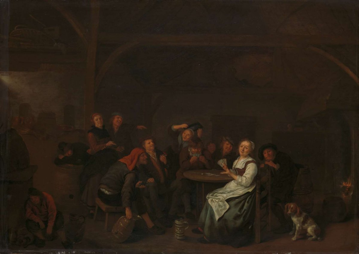 Cheating at Cards, Jan Miense Molenaer, c. 1650 - 1668
