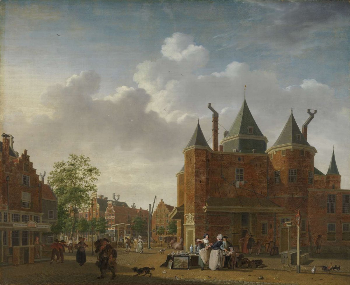 The Sint-Antoniuswaag in Amsterdam, Isaac Ouwater, c. 1780 - c. 1790