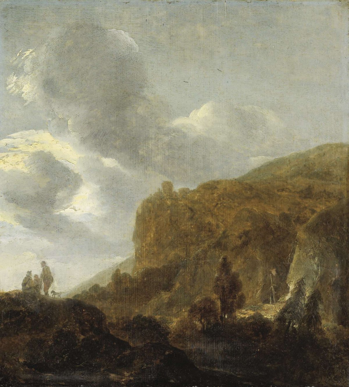 Mountainous Landscape, Guillam Du Bois, 1630 - 1660