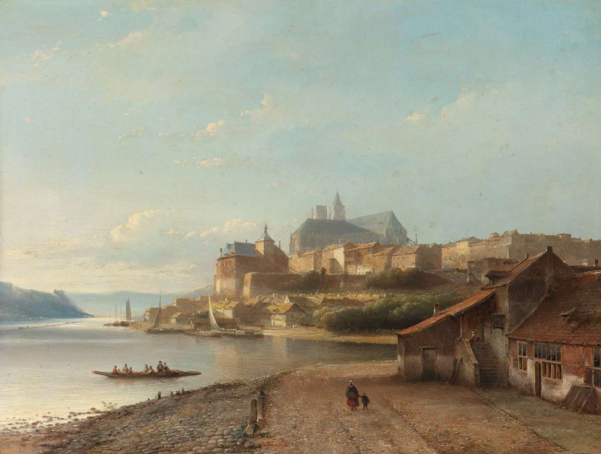 Rhine Fantasy, Kasparus Karsen, 1840 - 1870