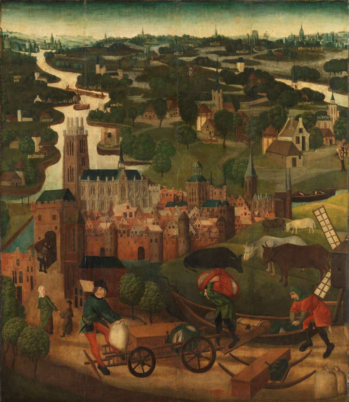 The Saint Elizabeth’s Day Flood, Master of the St Elizabeth Panels, c. 1490 - c. 1495