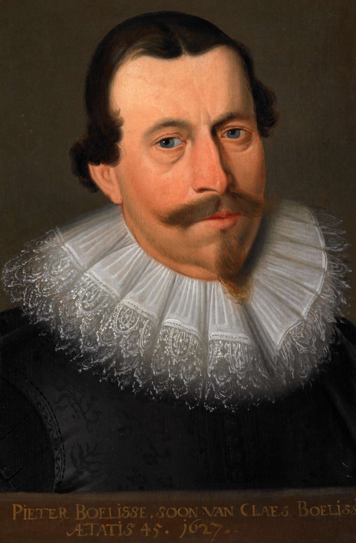 Portrait of Pieter Claesz Boelens (1582-1627), anonymous, in or after 1627