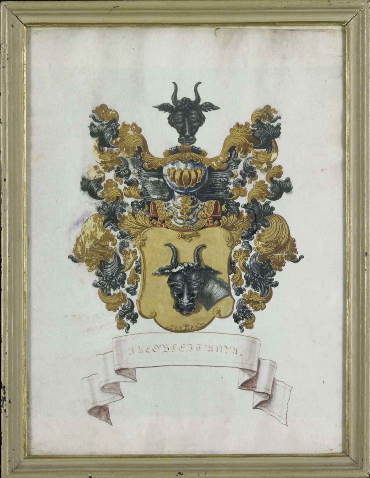 The coat of arms of Jacob Feitama II (1698-1774), anonymous, 1725 - 1774