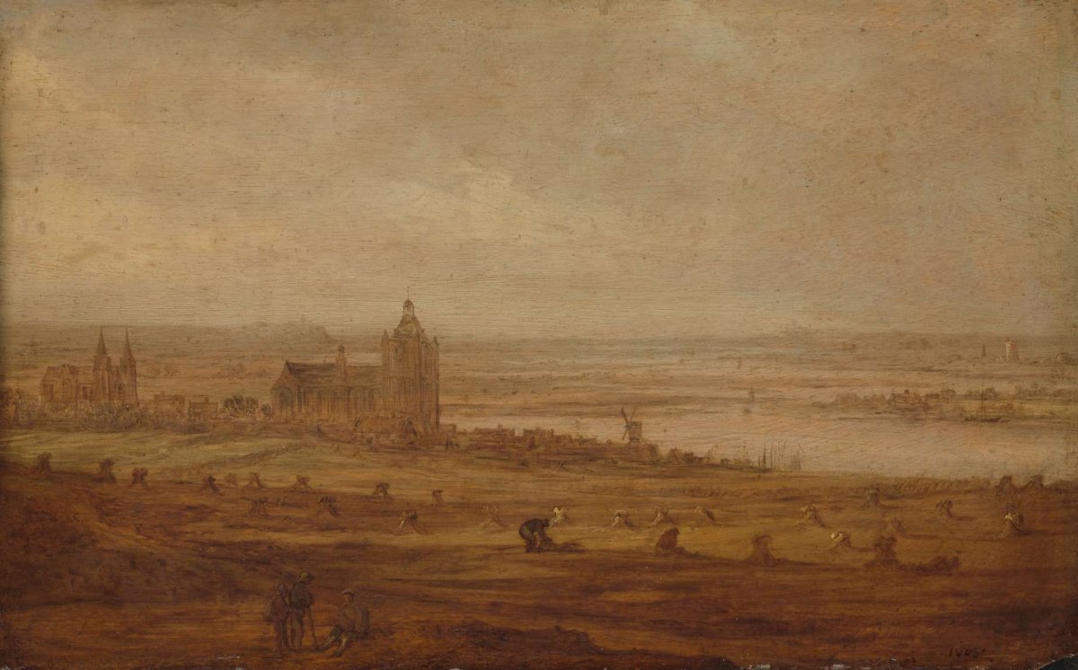 View of Arnhem, Jan van Goyen, c. 1644