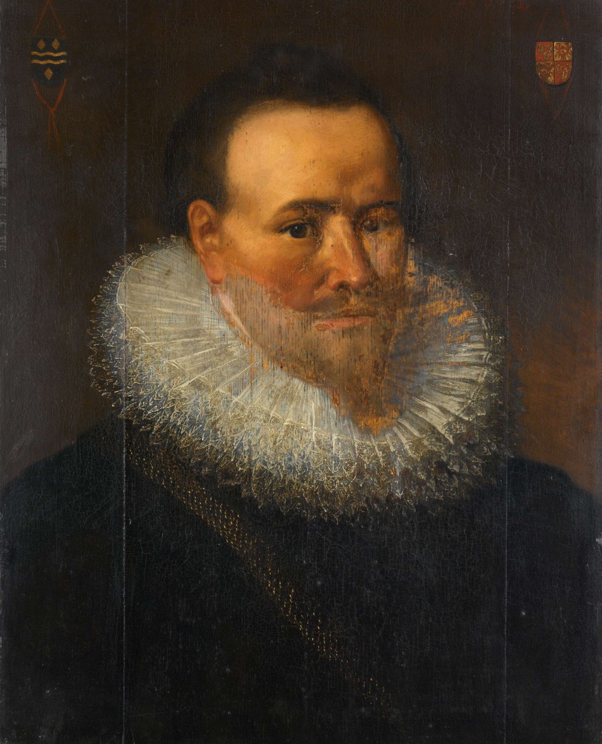 Portrait of a Man, possibly Joris van Cats (c. 1590-1654), anonymous, c. 1621