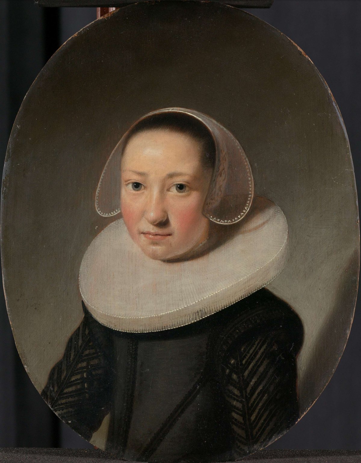 Portrait of a young Woman, anonymous, 1637