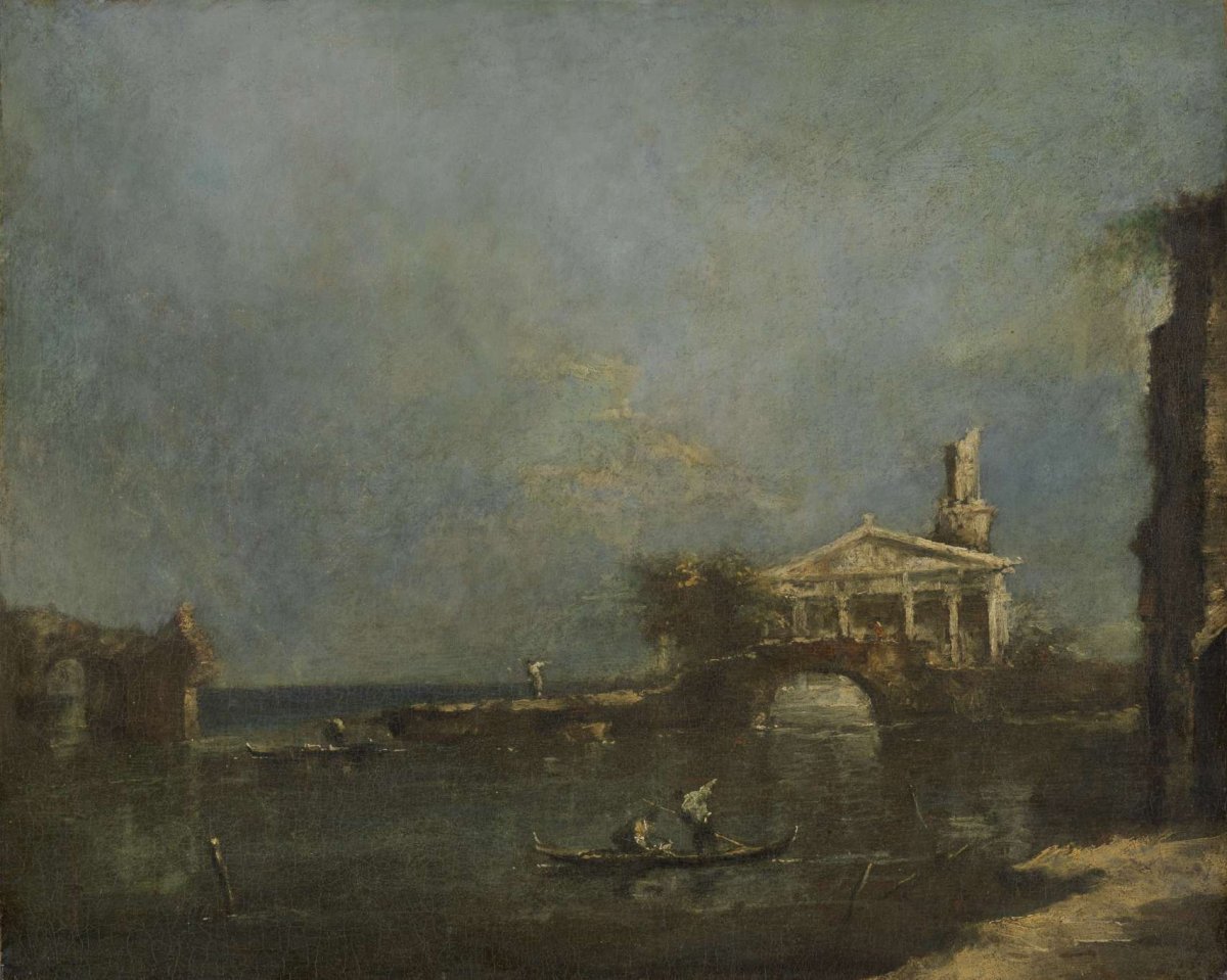 Lagoon near Venice, Francesco Guardi, 1740 - 1800