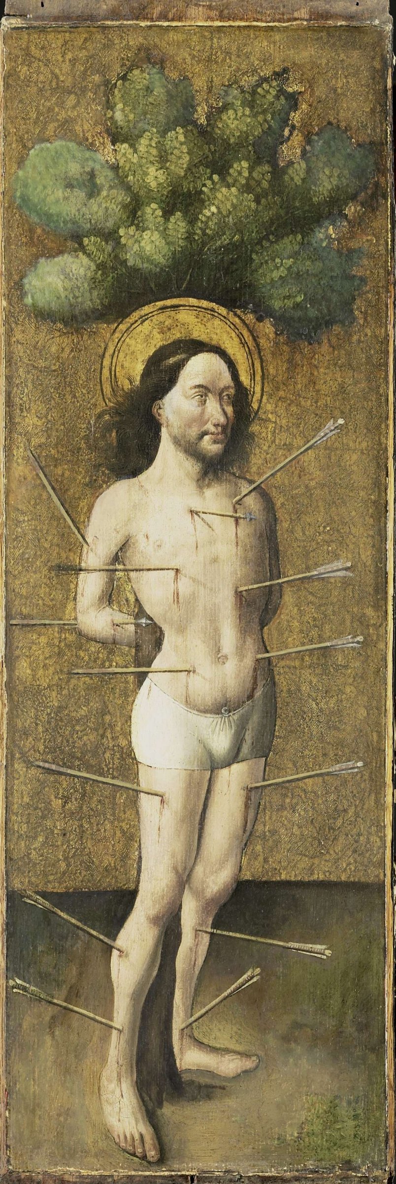 Saint Sebastian, Meester E.S., c. 1460