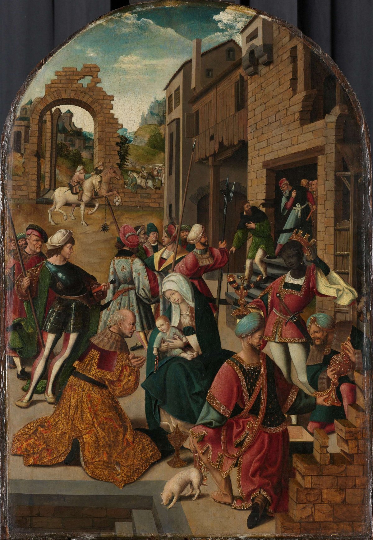The Adoration of the Magi, Jacob Cornelisz van Oostsanen, c. 1510 - c. 1515