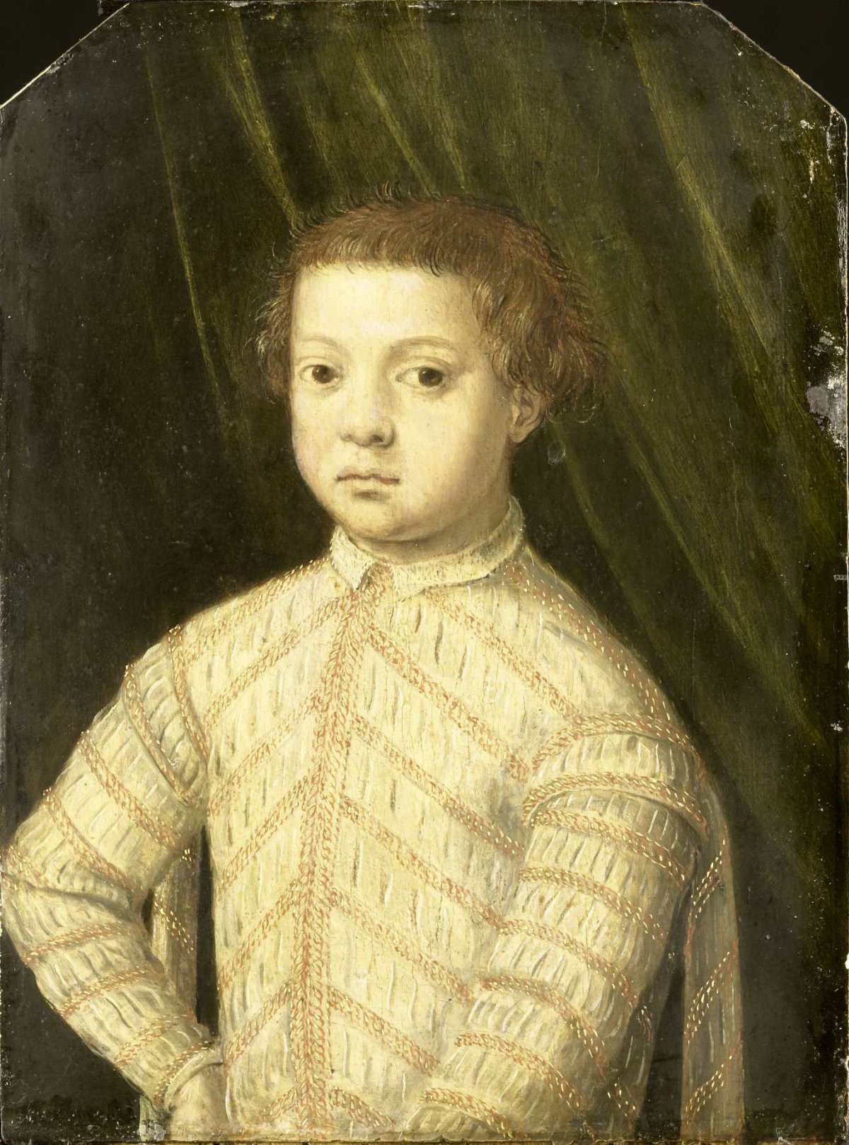 Portrait of a Boy, thought to be Giovanni de' Medici (1543-1562), anonymous, 1545 - 1570
