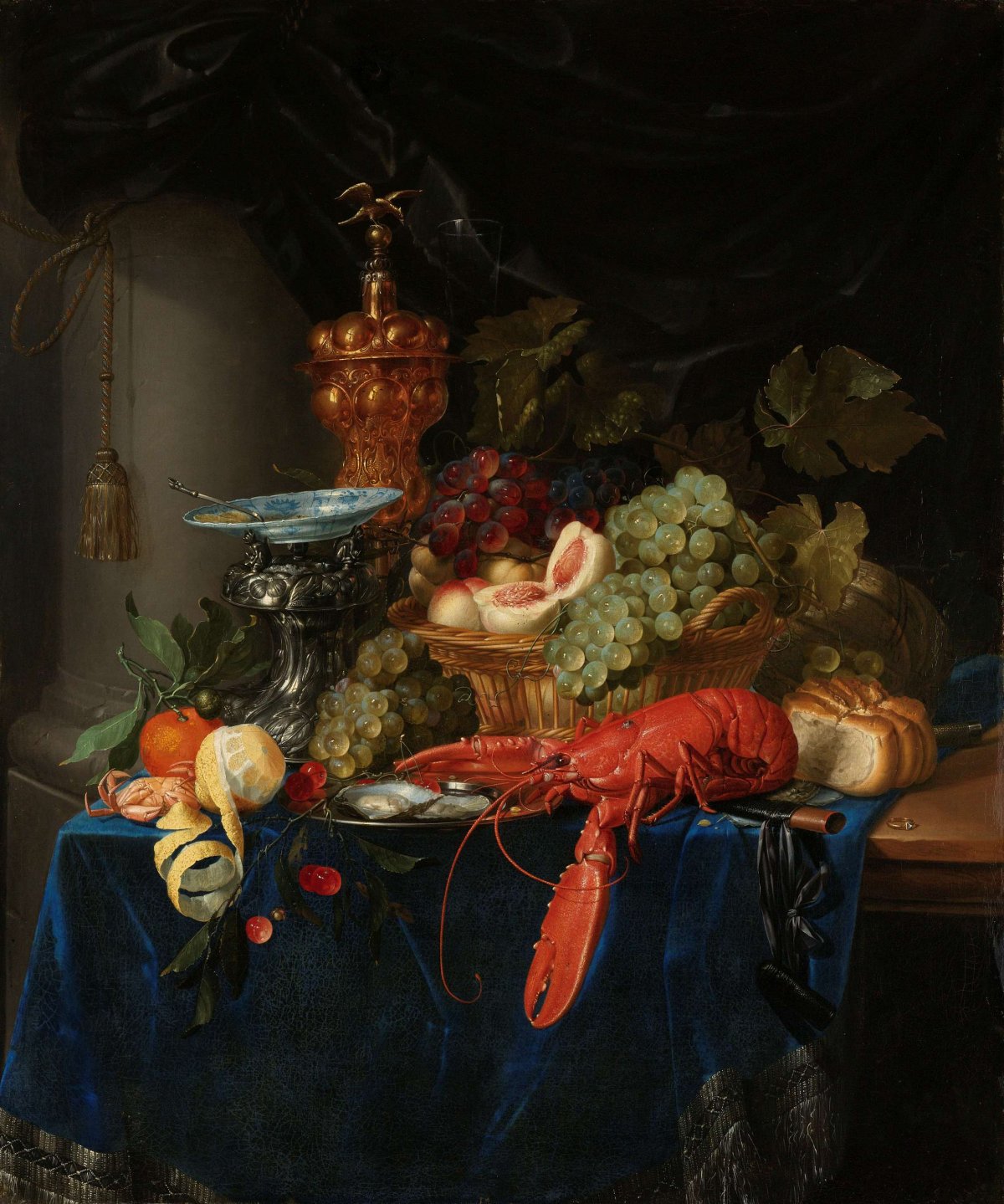 Still Life with Golden Goblet, Pieter de Ring, c. 1655 - c. 1660