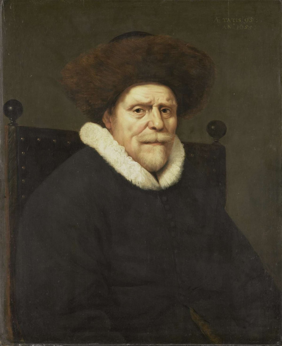 Portrait of a Man, anonymous, 1655