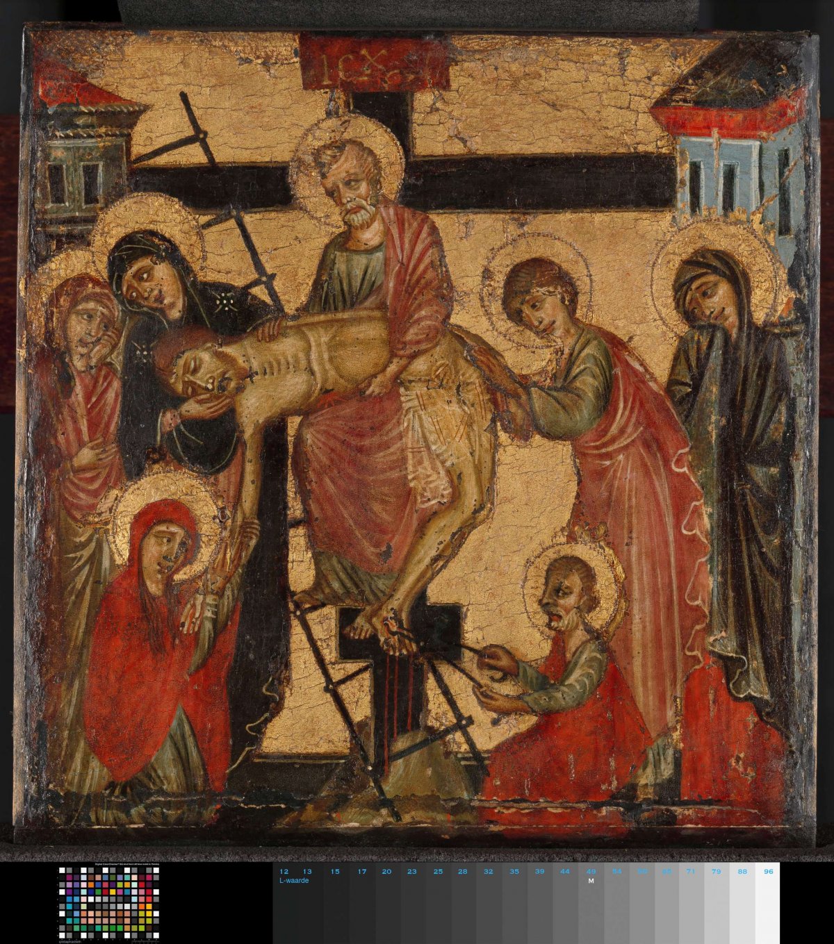 The Deposition and the Entombment, anonymous, c. 1290