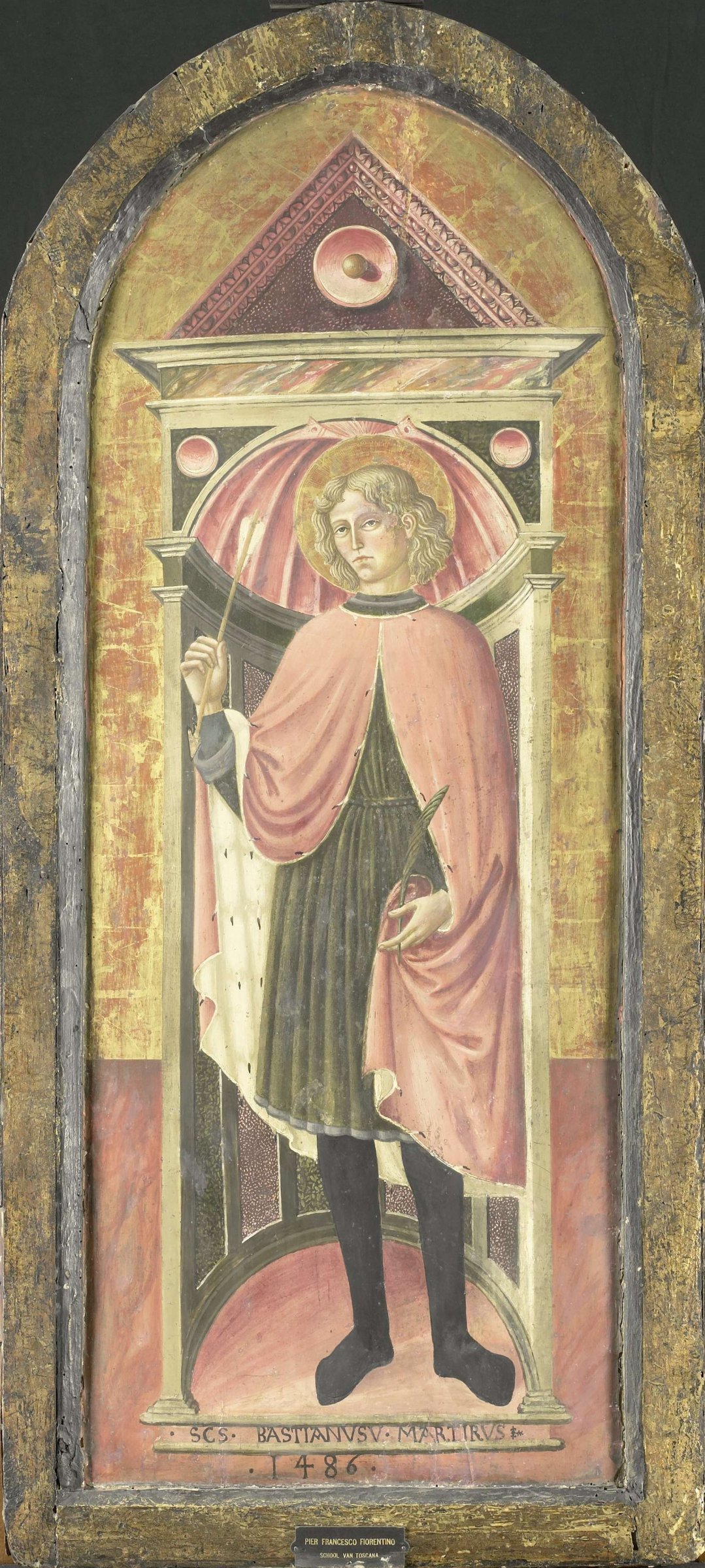 Saint Sebastian, anonymous, 1460 - 1499