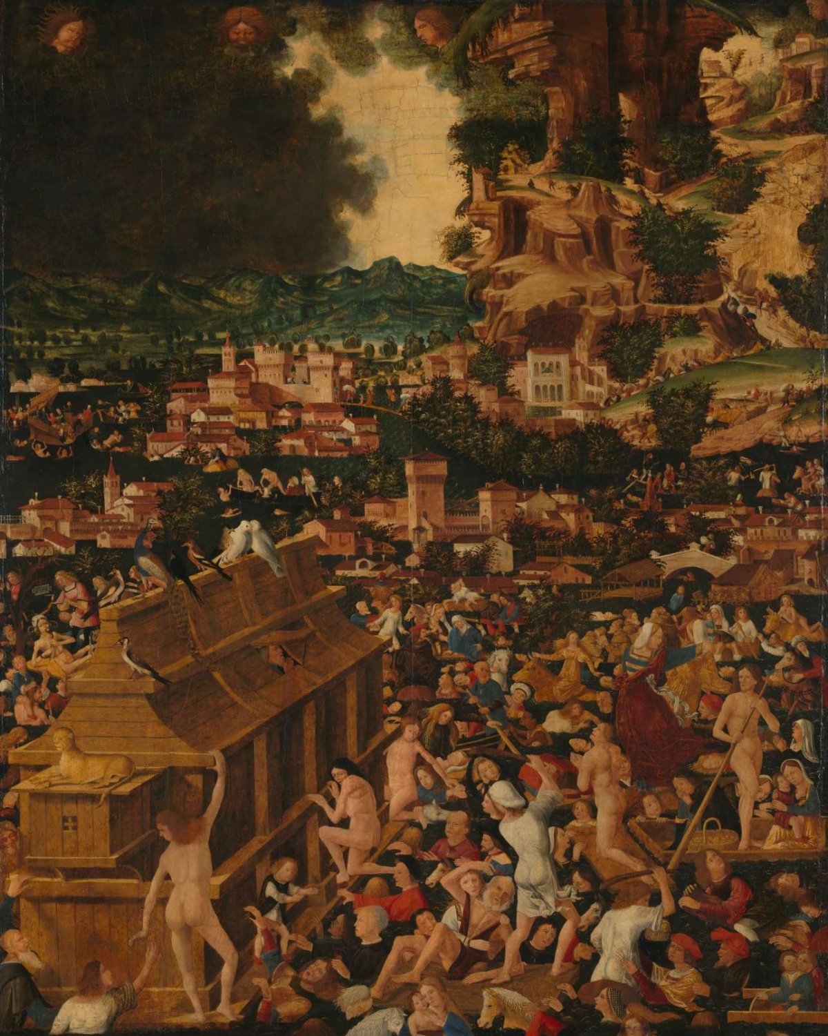 The Flood, anonymous, 1450 - 1499