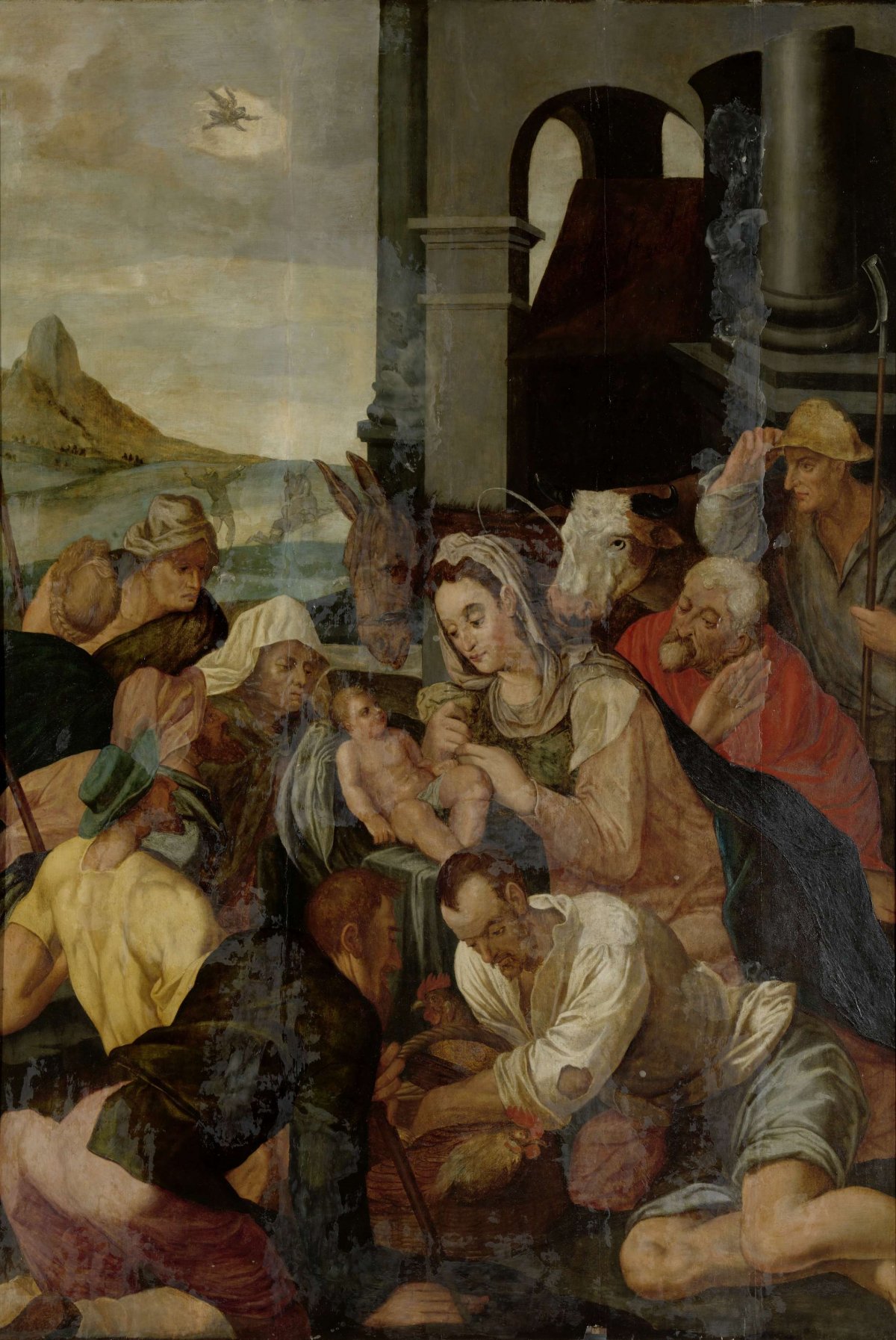 Adoration of the Shepherds, anonymous, 1550 - 1599