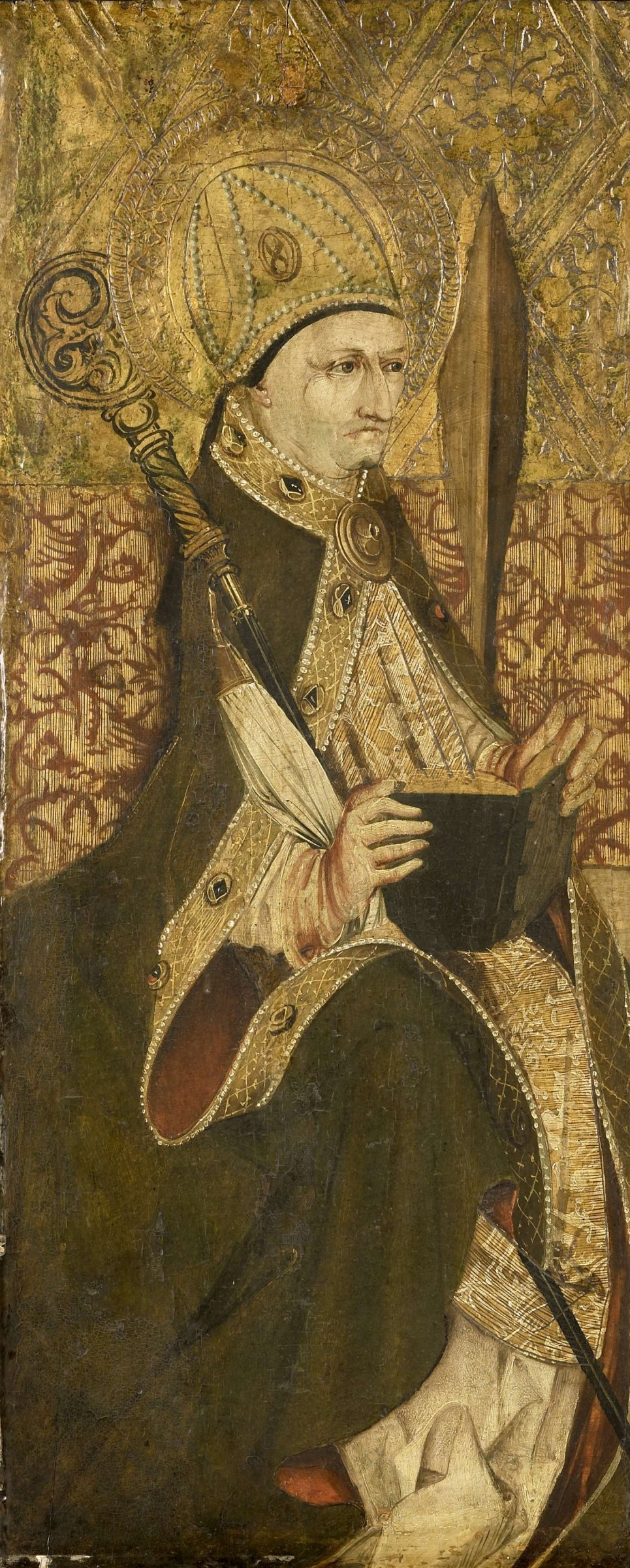 A Holy Bishop, anonymous, 1475 - 1499