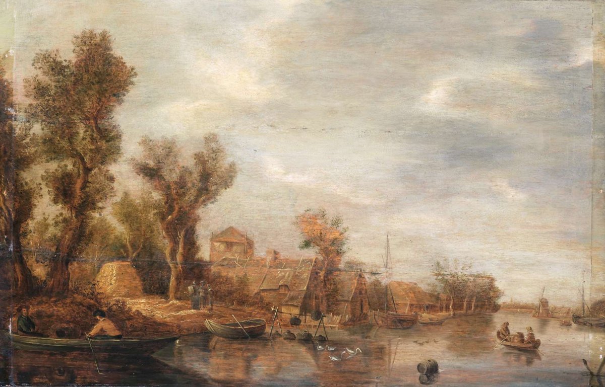 River View, Jan van Goyen, after c. 1630