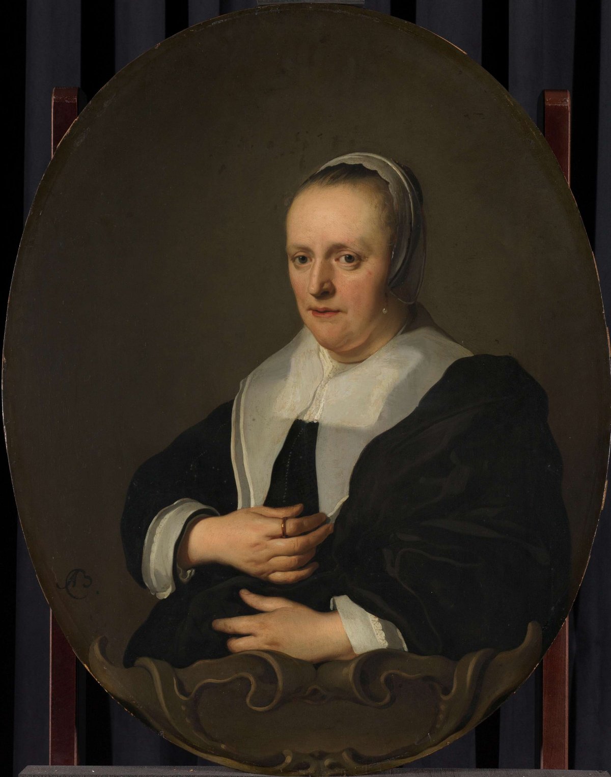 Portrait of Sara de Bie, Jacob Adriaensz Backer, c. 1646