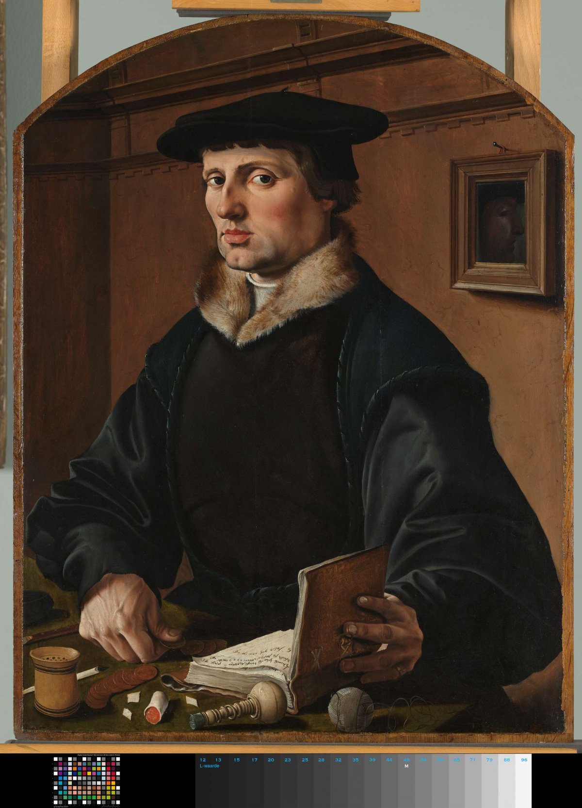 Portraits of a Couple, possibly Pieter Gerritsz Bicker and Anna Codde, Maarten van Heemskerck, 1529