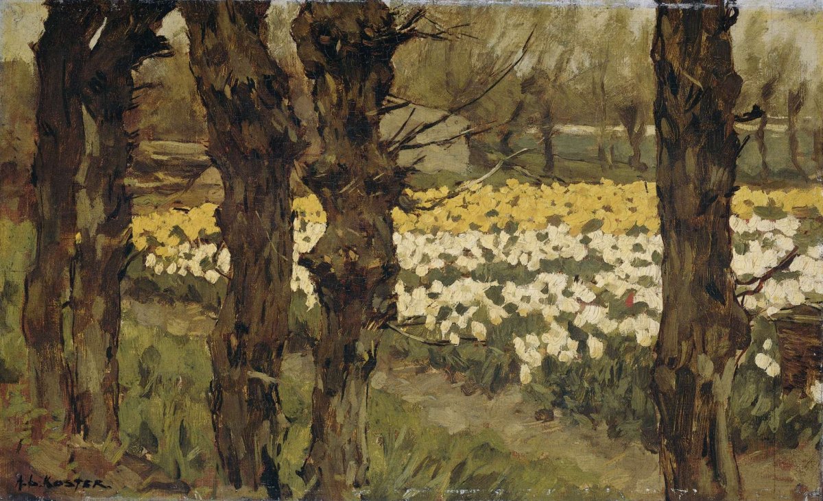 Tulip Fields, Anton L. Koster, 1880 - 1937