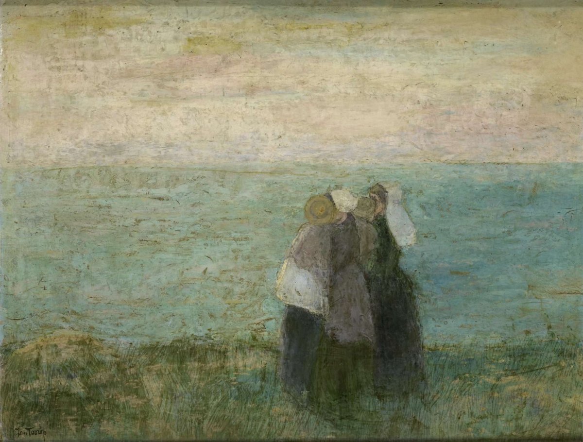 Women by the sea, Jan Toorop, 1885 - 1897