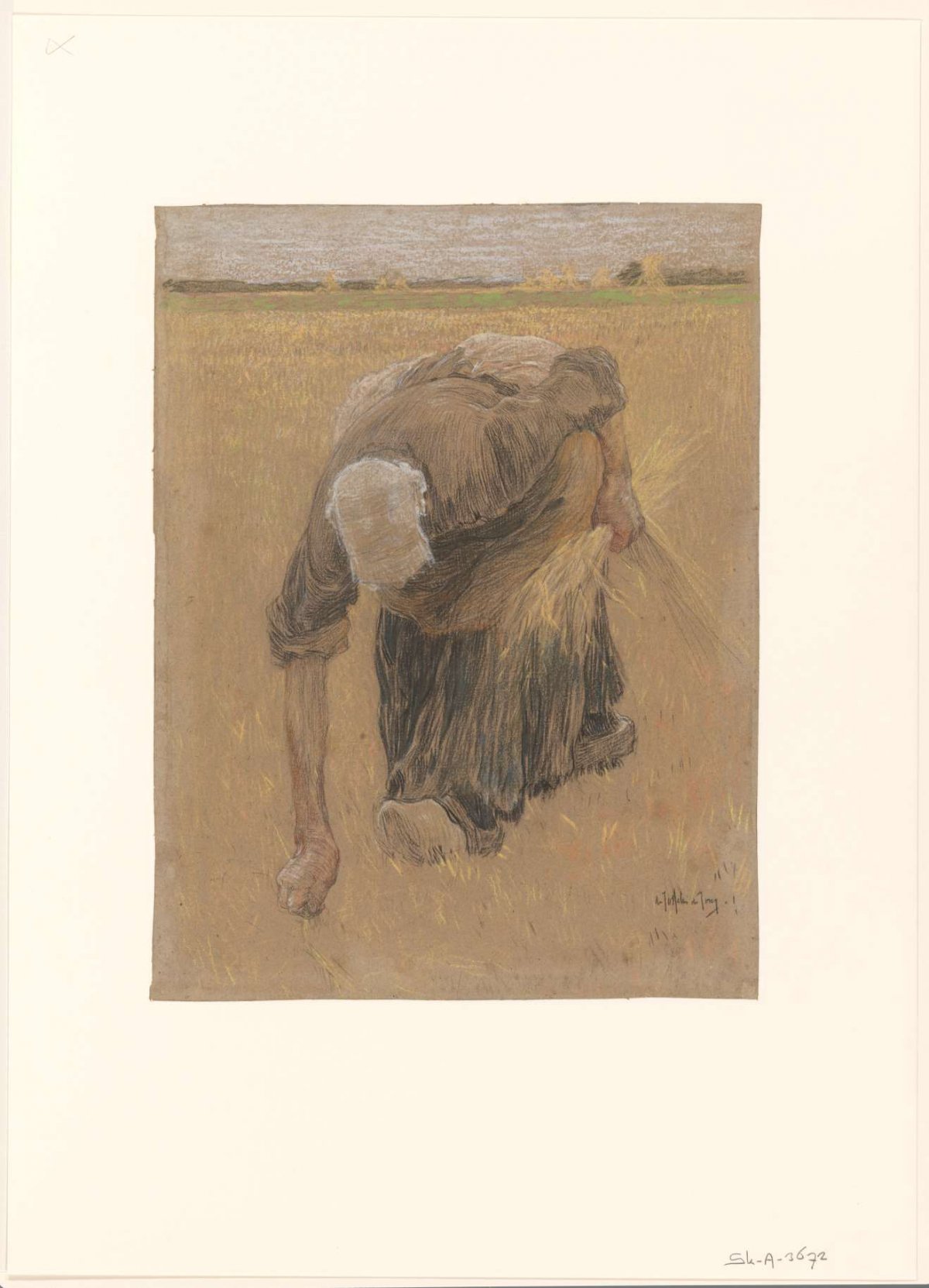 Arena reading woman, Pieter de Josselin de Jong, 1871 - 1906
