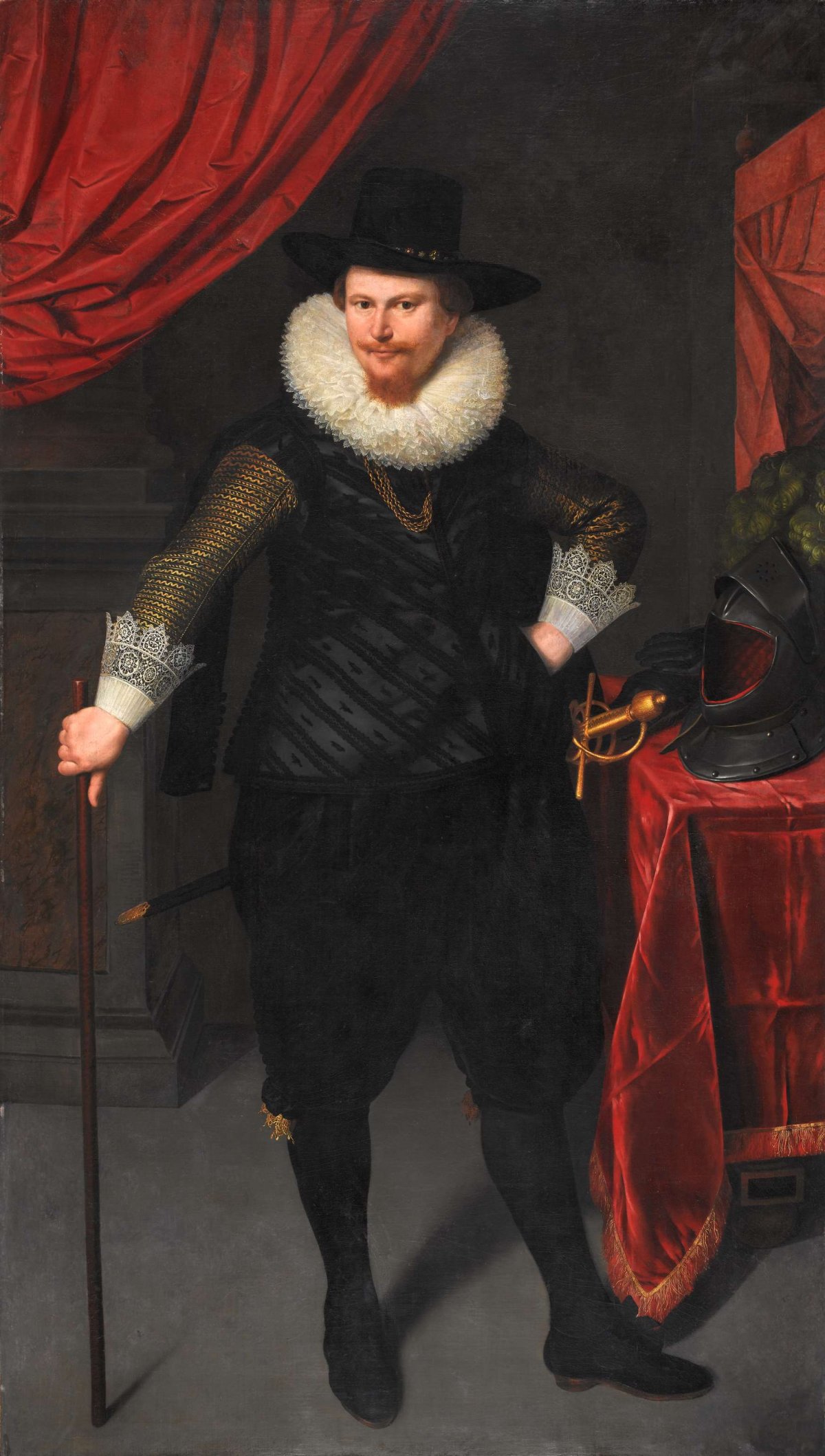 Portrait of Laurens Reael, Cornelis van der Voort, c. 1620