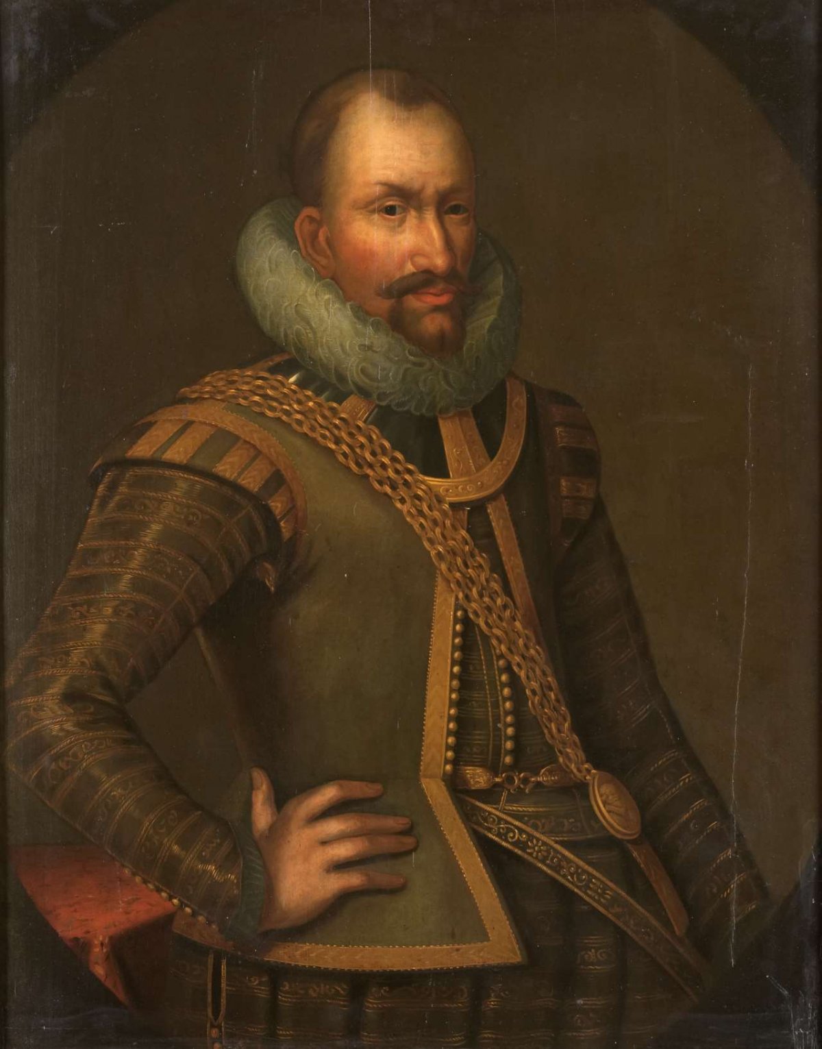 Portrait of Gerard Reynst, Governor-General of the Dutch East Indies, anonymous, 1614 - 1675