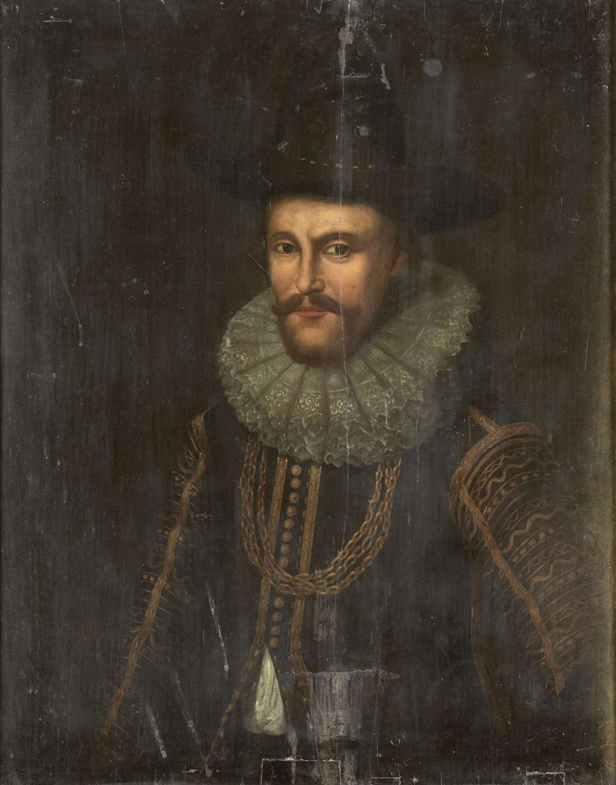 Portrait of Laurens Reael, Governor-General of the Dutch East Indies, anonymous, 1616 - 1675